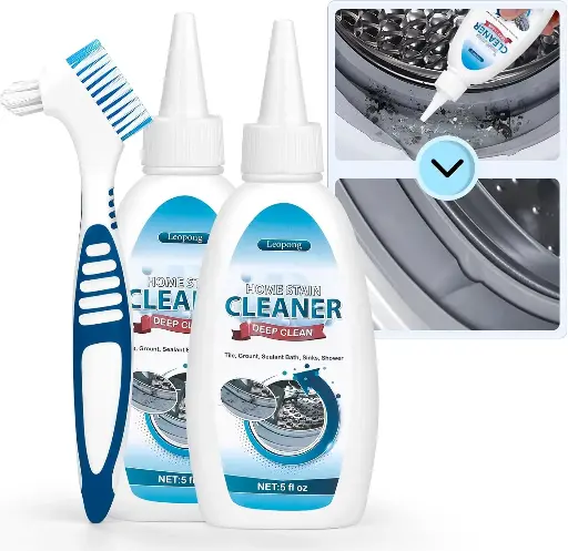 Home Cleaner Gel, Effective Cleaner for Washing Machine, Refrigerator Strips, Grout Cleaner Household Shower, Kitchen Sinks, Walls, Tiles, Bathrooms- 10 fl oz